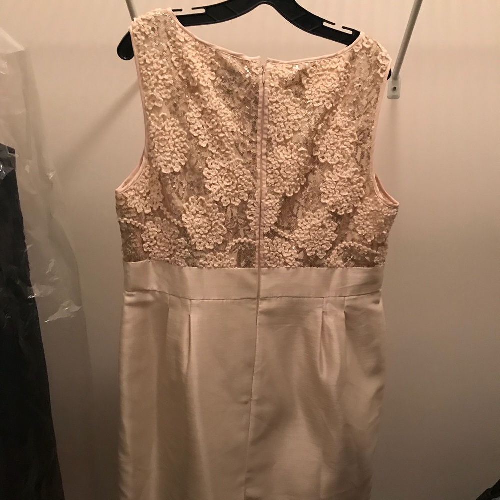 Beautiful light peachy dress from Nordstrom.